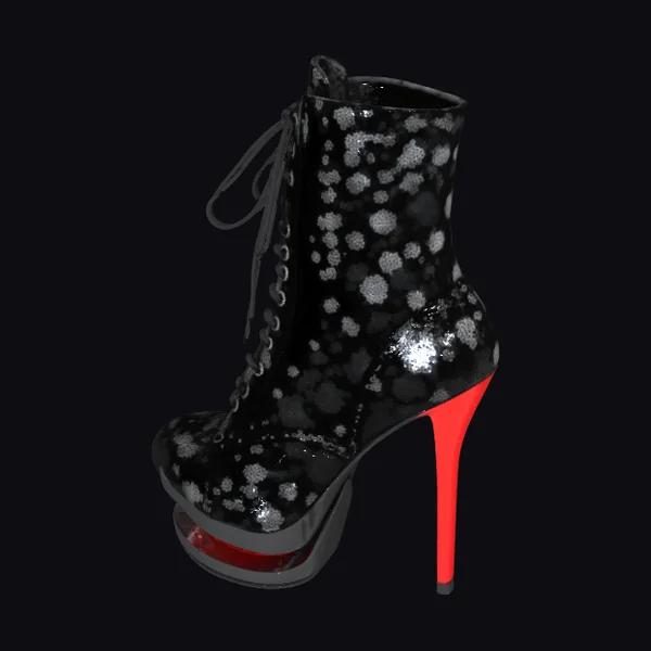 Glossy Stiletto Boot