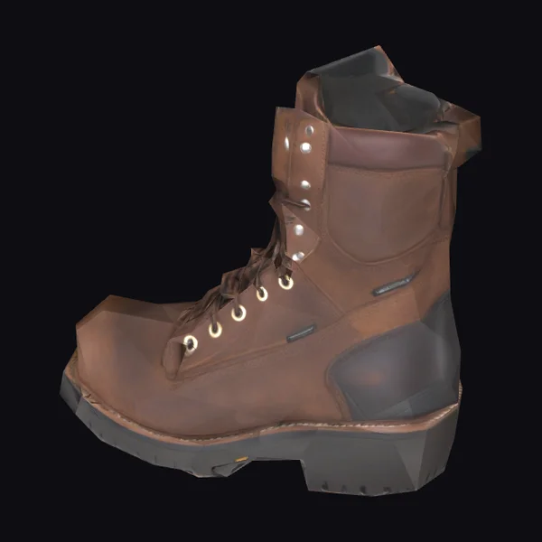 Brown Work Boot