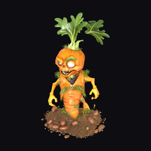 Zombie Vegetable Carrot
