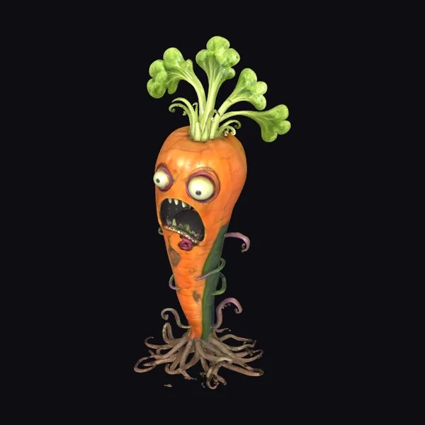 Zombie Vegetable Carrot