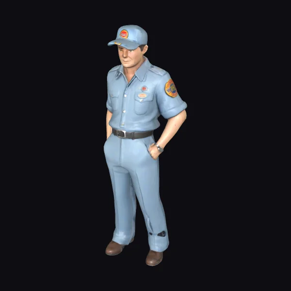 1960s Gas Station Attendant