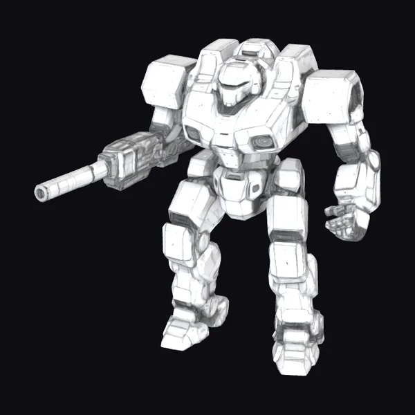 Armored Robot Mech