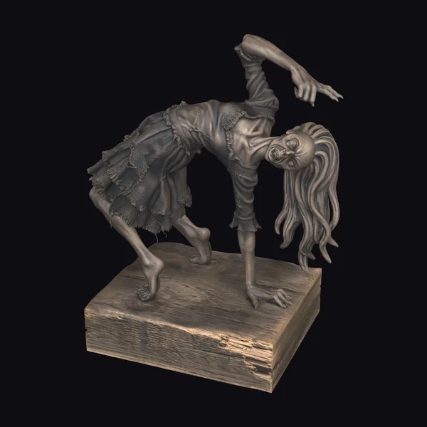 Wretched Dancer Statue