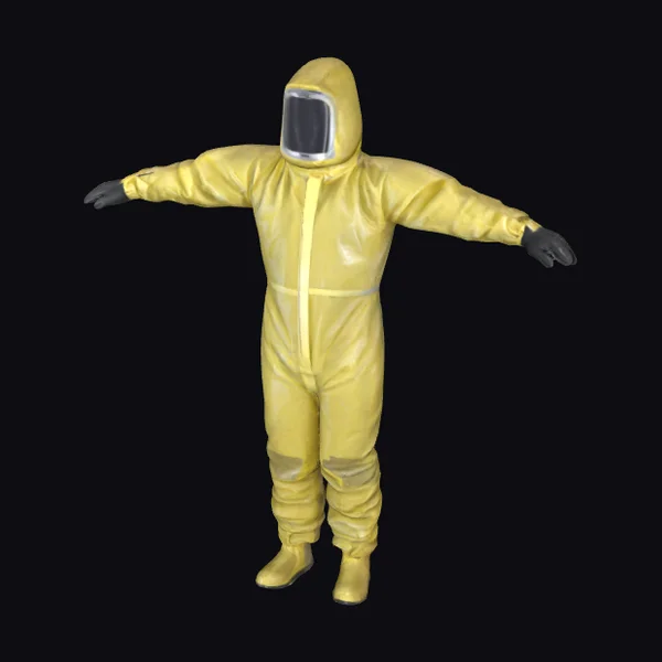 Yellow Hazmat Suit