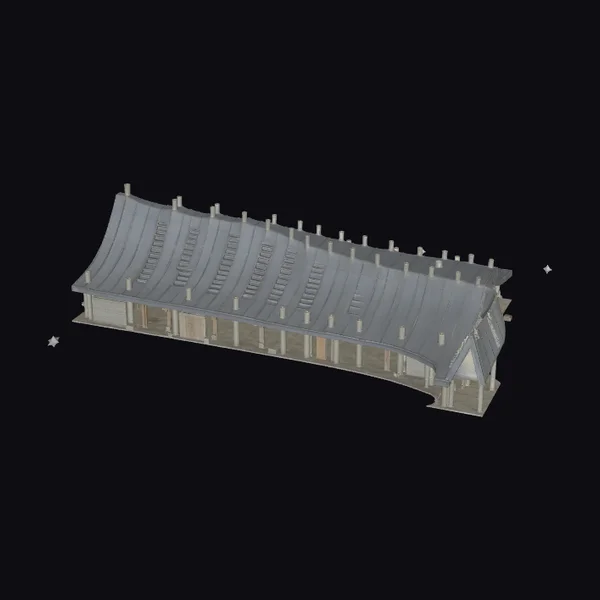 Curved Roof Corridor