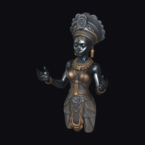 African Woman Statue