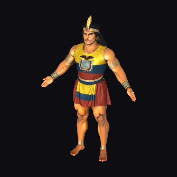 Ancient Warrior Statue