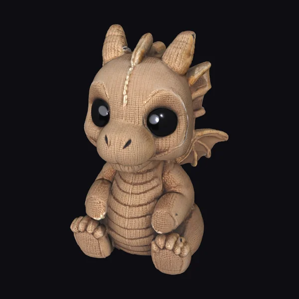 Cuddly Plush Dragon Toy