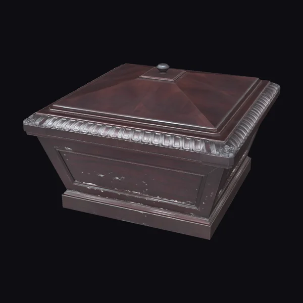 Antique Wooden Treasure Box