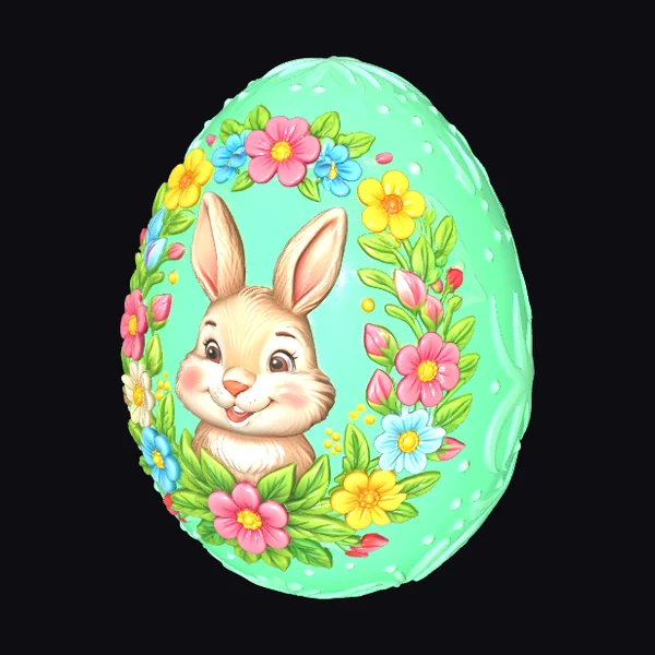 Easter Bunny Egg Decoration