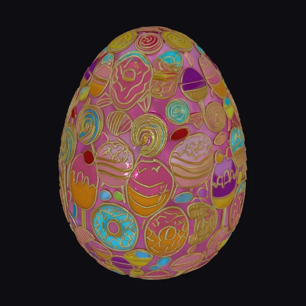 Colorful Easter Egg
