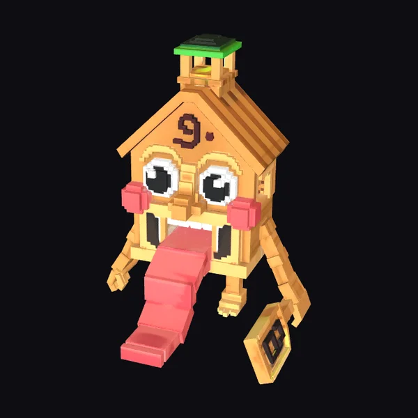Pixel Schoolhouse Monster