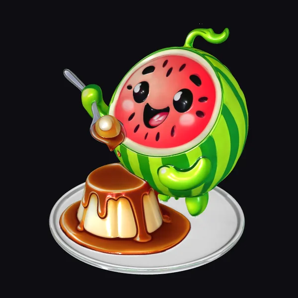 Watermelon Dessert Chef