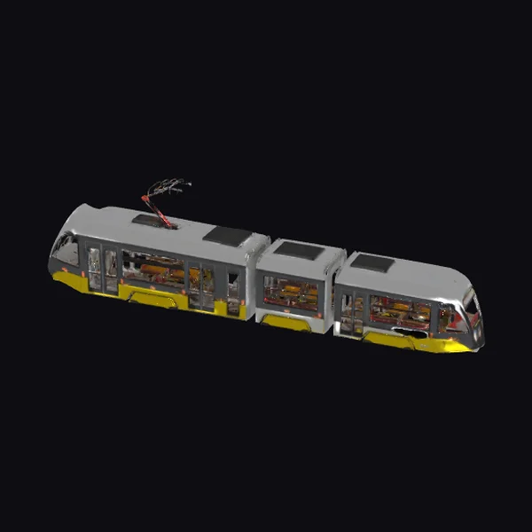 Yellow Tram Interior