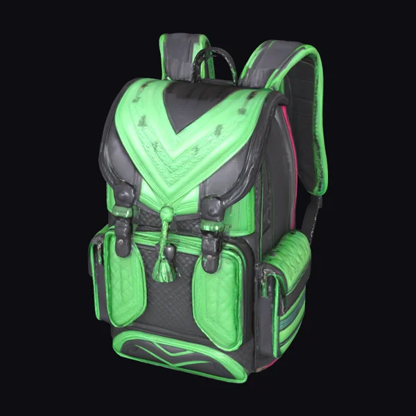 Neon Green Backpack