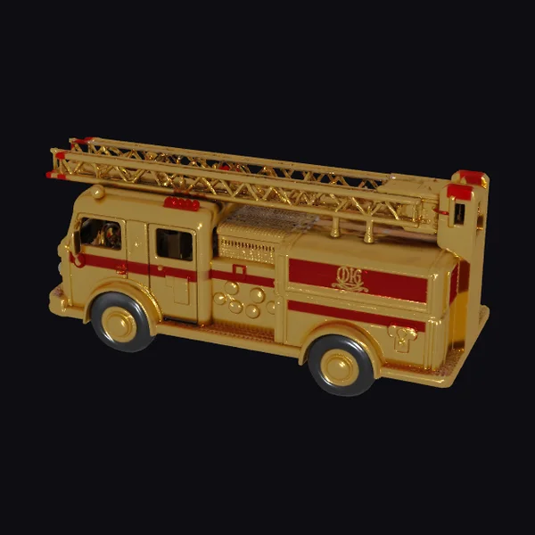 Golden Toy Fire Truck