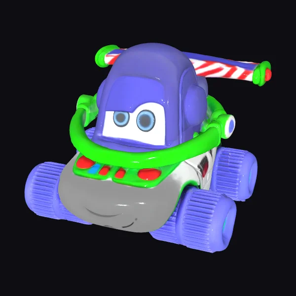 Toy Space Racing Car