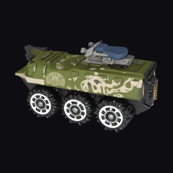 Green Camo Toy Tank