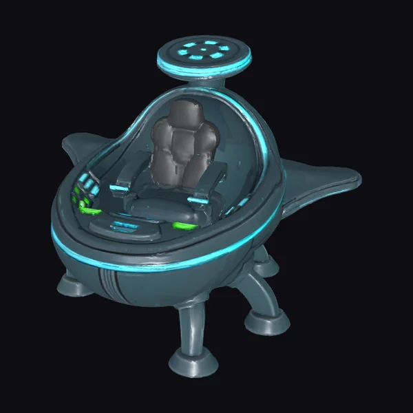 Futuristic Command Pod