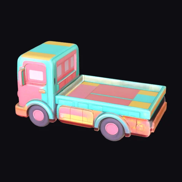 Colorful Toy Truck