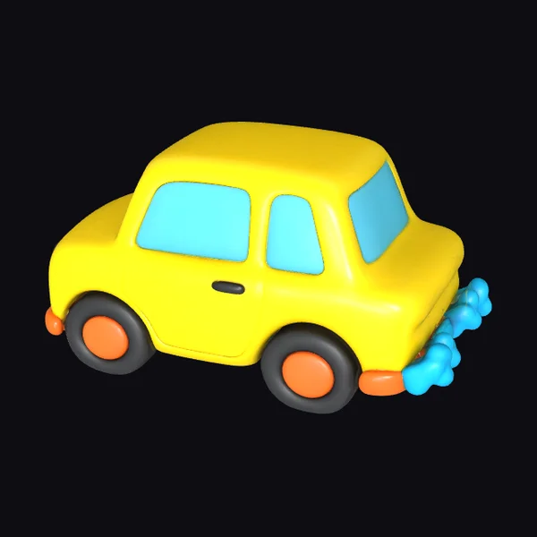 Yellow Toy Car