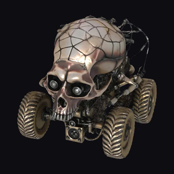 Cracked Skull Vehicle