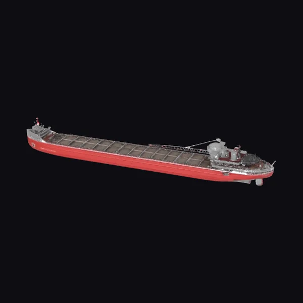 Bulk Cargo Freighter Ship