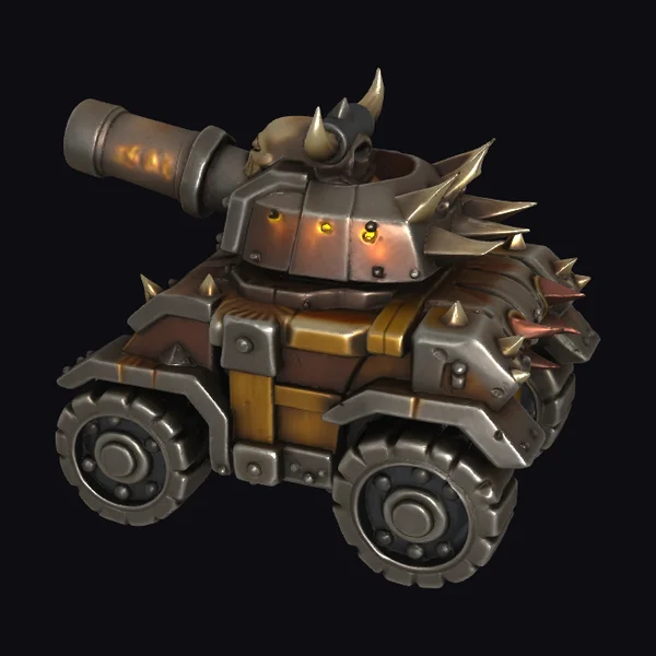 Armored Tank Vehicle