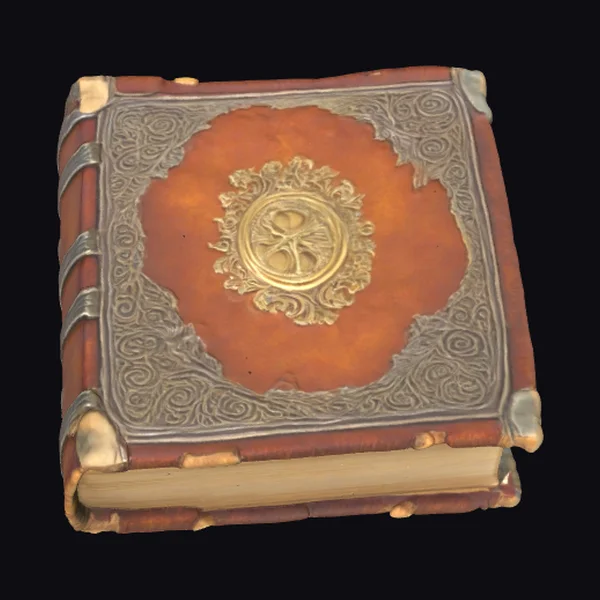 Ornate Leather Bound Book