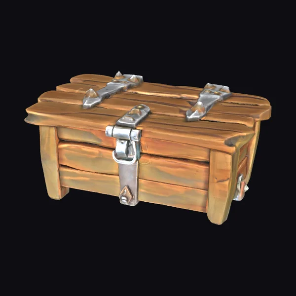 Wooden Treasure Chest