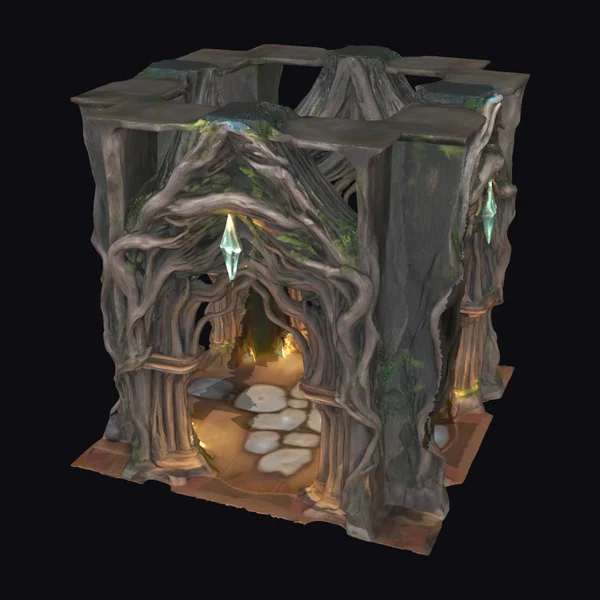 Ancient Elven Wooden Arch