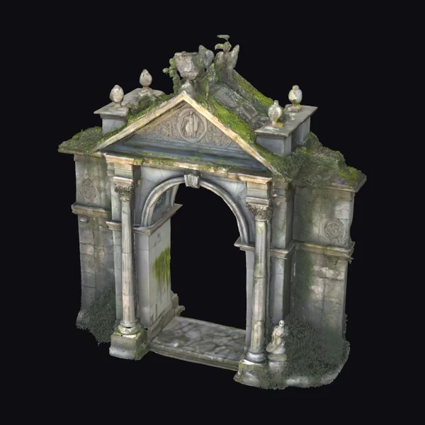 Ancient Stone Archway Ruin