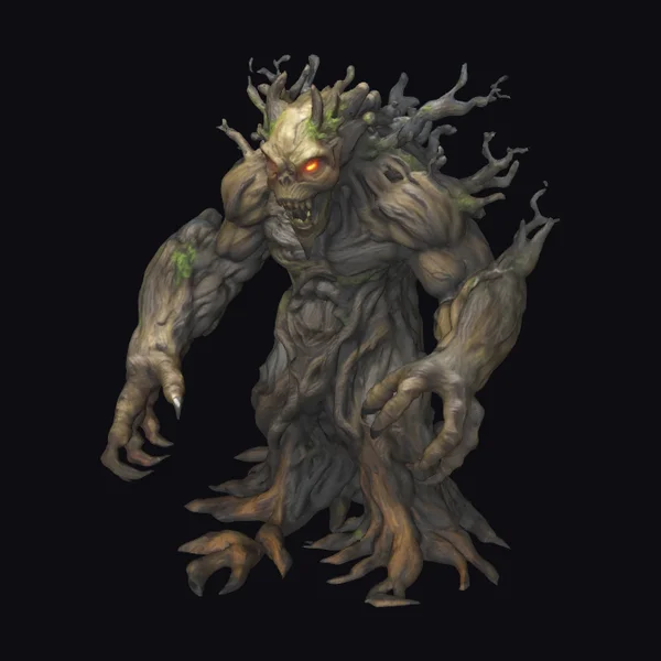 Twisted Tree Golem Creature