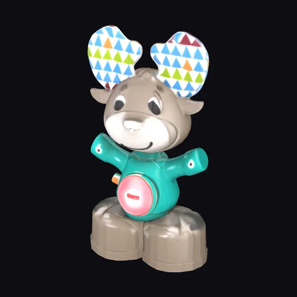 Cartoon Mocha Cow Toy