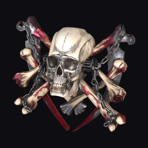Bloody Skull Emblem