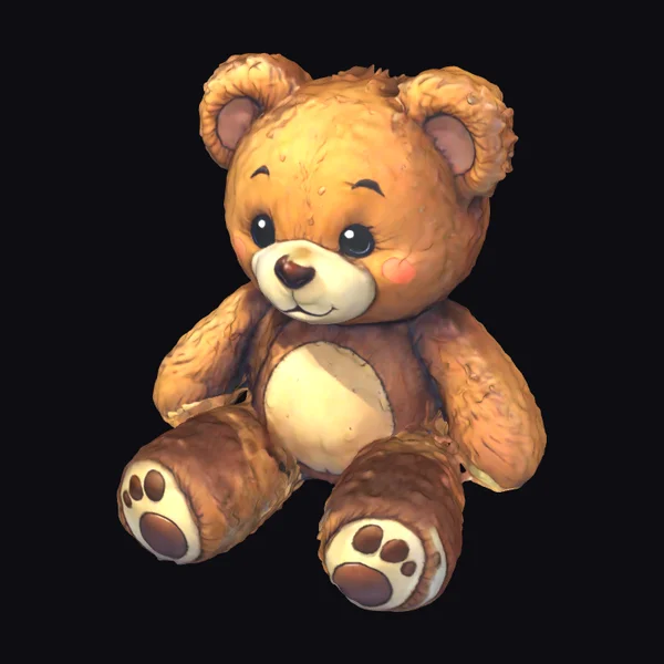 Cuddly Brown Teddy Bear