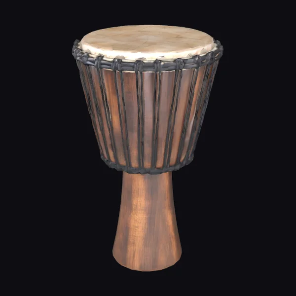 Wooden Djembe Drum