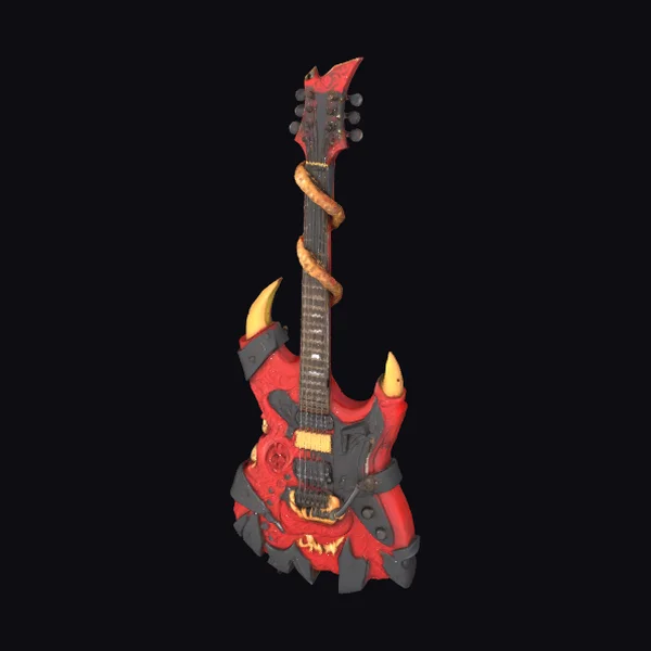 Red Devil Electric Guitar
