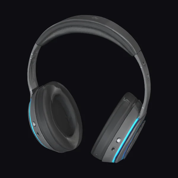 Futuristic Over-Ear Headphones