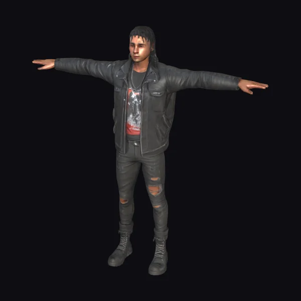 Young Male Musician Avatar