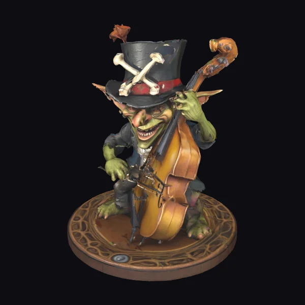 Goblin Playing Cello