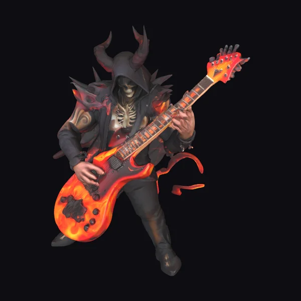 Demon Rocker Guitarist