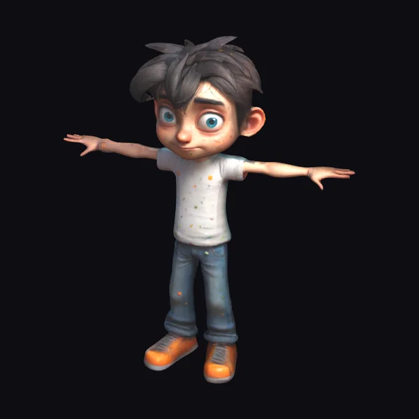 Young Music Student Boy