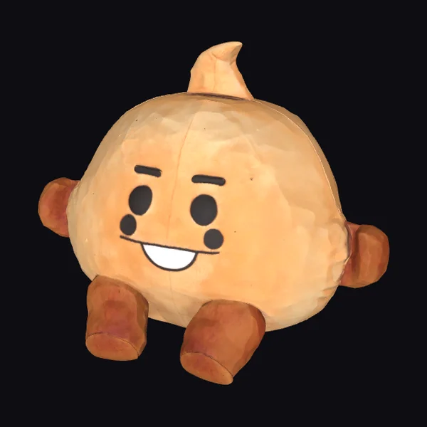 Cute Orange Plush Toy