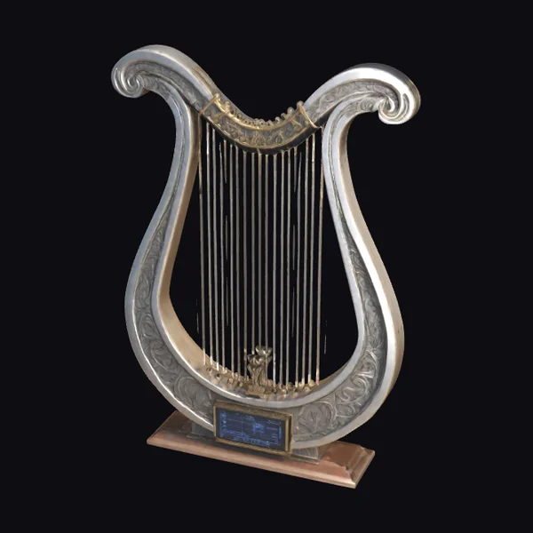 Ancient Silver Harp