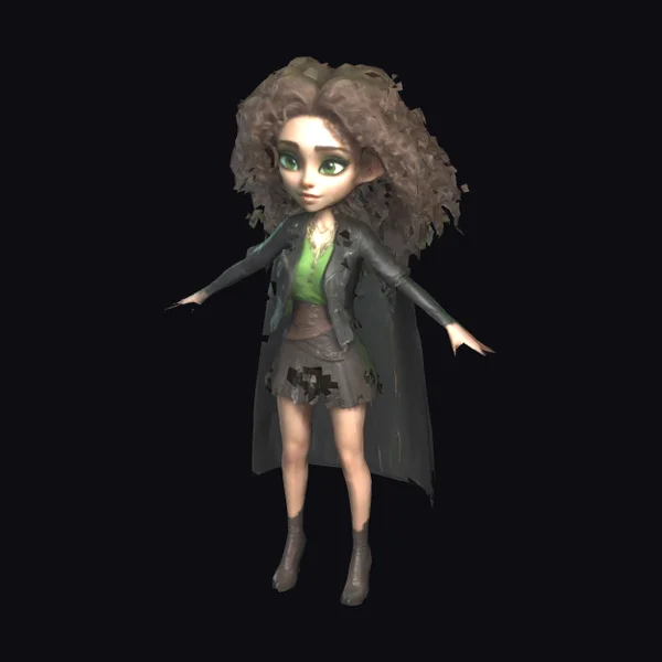 Half Elf Rock Musician