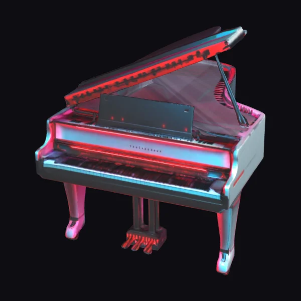Cyberpunk Grand Piano