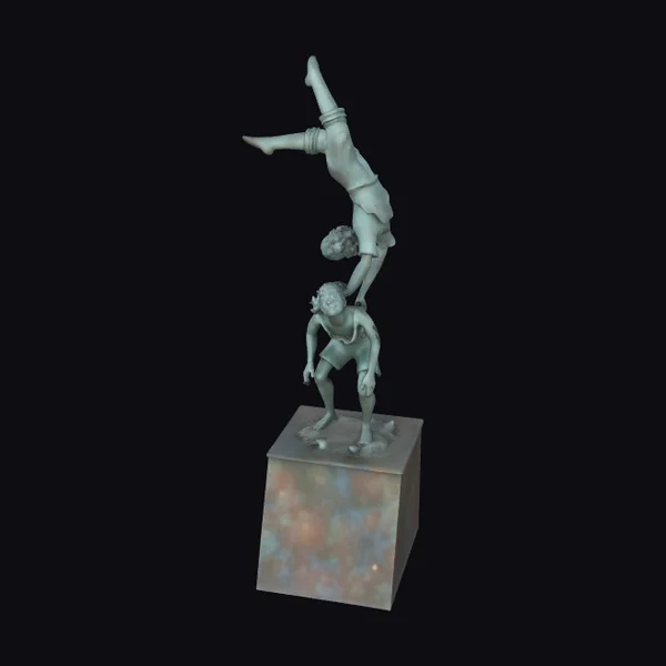 Acrobatic Balance Statue