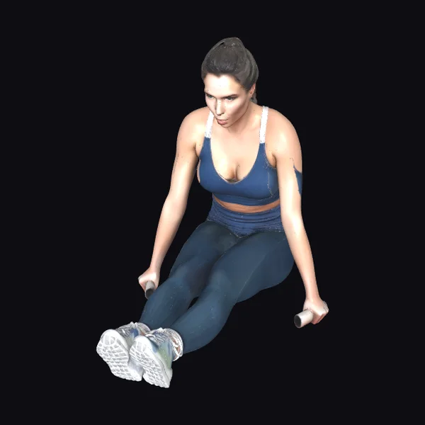 Woman with Dumbbells