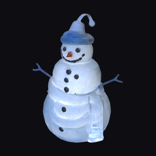 Ice Snowman Sculpture